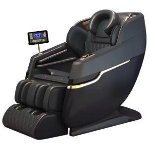 [Hot Item] Black Color Massage Chair with PU Leather