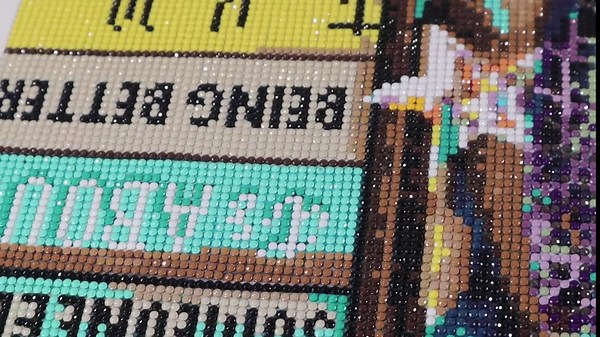 Inspirational Diamond Art Painting Kits for Adults - Round Full Drill Diamond Dots Paintings for Beginners, 5D Paint with Diamonds Gem Art Painting Kits DIY Adult Crafts Diamond Art Project Kits