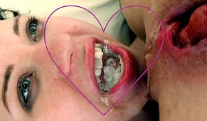 butt nut buffet #10: filthy creampie eating madness with monika and brittany