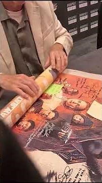 Meeting Anton Lesser aka Major Lio Partagaz from StarWars Andor! #Signing #Shorts #ComicCon #Poster