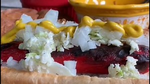 2.6K views · 135 reactions | It's time for a Carolina-Style Hot Dog ! Lunch is served  | Bright Leaf Hot Dogs | Facebook