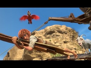 Robinson Crusoe: The Wild Life Clip #2 - A Treehouse Wasn't Built in a Day