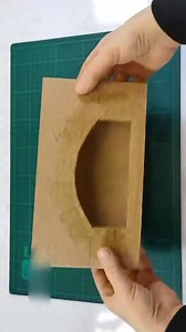DIY Mini Fireplace from Cardboard Realistic & Easy! #handmade #handicraft #DIY #fireplace #cardboard #craft #ideas #creative #fyp | Nenah Hayati