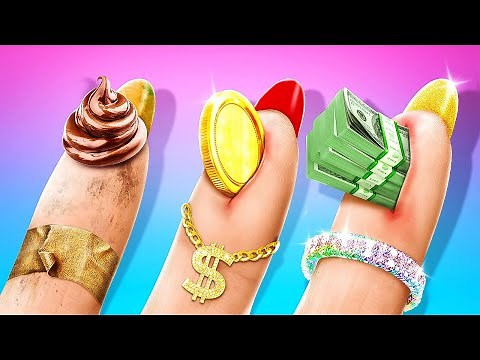 BROKE vs RICH vs GIGA RICH STUDENTS | Poor vs Rich Superhero Daily Struggles by La La Life Gold