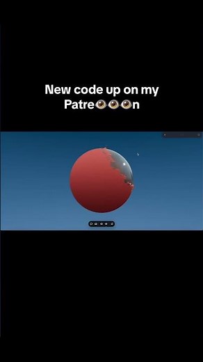 Link in my bio 🎉🎉🎉 React Three Fiber, compute shader mesh displacement shader . #creativecoding