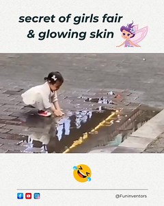 Secret of girls fair & glowing skin 🤣 | Fun Inventors