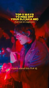 📕the ultimate guide to pissing off your dj (aka me) & sending him into an existential crisis. anything i forgot?🤔 1.can you play some reggaeton? 1bis. french dude yelling “alleeeez làaaa !!!” right before the drop. 2.do you have something we can actually dance to? 3.can i plug in my usb real quick? 4.asking for some Jul while making the Jul sign (sorry @rosalia.vt). 5.can i charge my phone here? | Mosey