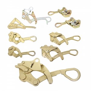 [Hot Item] 0.68ton to 9ton Wire Grip Alloy Steel Pulling Tool Wire Rope Cable Clamp Wire Pulling Grip