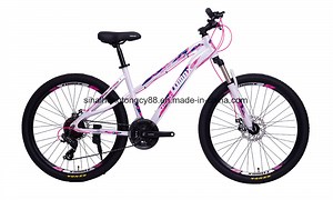 [Hot Item] 26inch Women Mountain Bicycle Alloy Mountain Bike with 21 Speed