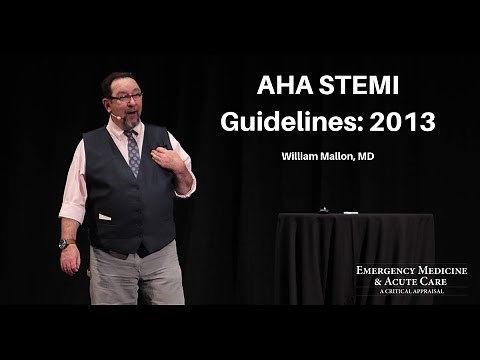 AHA STEMI Guidelines: 2013 | EM & Acute Care Course