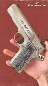 10K views · 211 reactions | Colt CCO 1911 .45 ACP Pstl #fb #reels #diy #mechanism | GS Woodworking | Facebook