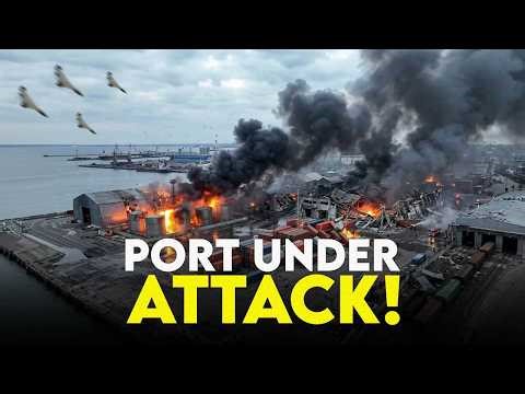 Russia Strikes Odessa Port, Damaging Key Ukraine Logistics Network!