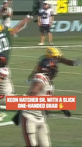 Keon Hatcher Sr. with the smooth hands! 😮‍💨 #CFL | @bclions | CFL