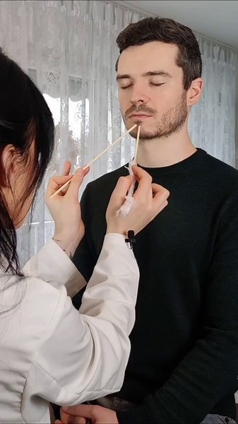 Scanning Whole Body for Relaxing ASMR Sounds