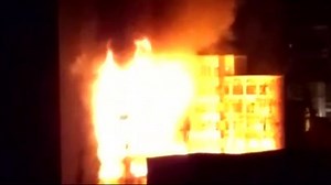 Inferno triggers collapse of abandoned 26-storey building in São Paulo