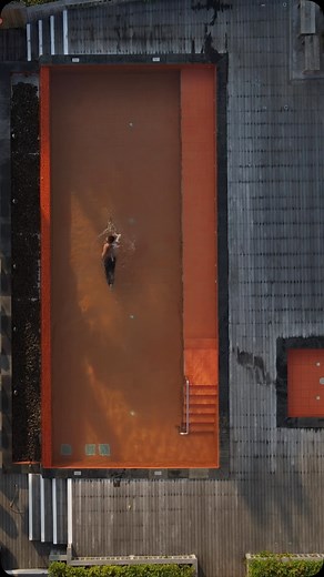 The iconic orange pool of Baan Ploy Sea—where vibrant hues meet the endless beauty of Ao Klang views.🧡💦 🌐 For more information, please contact Inbox: Baan Ploy Sea Website: (link in bio) Tel.: 038-644 355-57​, 02 438 9771-2, 02 437 7849 - 51 . #baanploysea #samedresortsgroup #kohsamet #rayong #thailand | Baan Ploy Sea