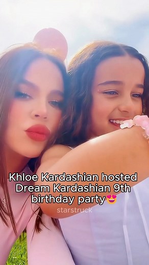 Khloe Kardashian hosted Dream Kardashian 9th birthday party😍 #khloekardashian #dreamkardashian #fblifestyle | Star Struck