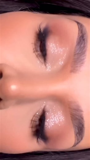 Dose of Colors on Instagram: "Product details… Concealer: Light 2 Eyes: Pretty Cool Palette + Icy shimmer stick Lips: Nude Rose lipliner + Baby Blanket lip oil #doseofcolors"