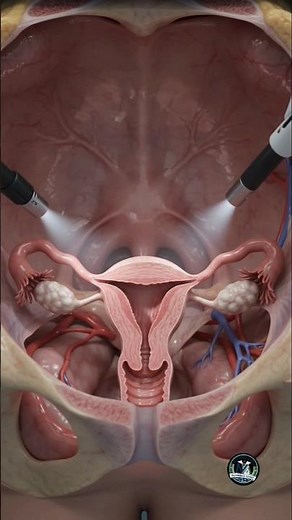 Total Laparoscopic Hysterectomy (TLH) | Step-by-Step Surgical Procedure #medicalanimation