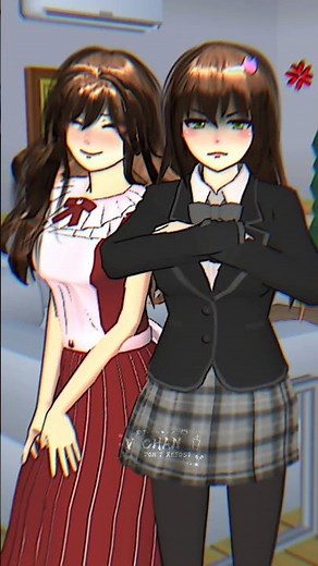 Punya pacar kembar indentik 🗿 ib:‪‪@RiikLaf‬ #sakuraschoolsimulator #sakurass #sakuraschool #sss