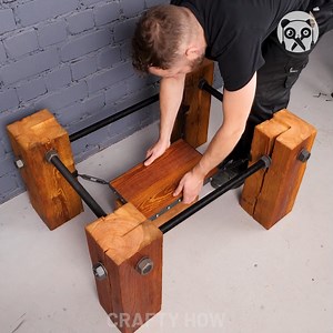 Amazing Process of Turning Logs Into a Table! | Crafty Panda How