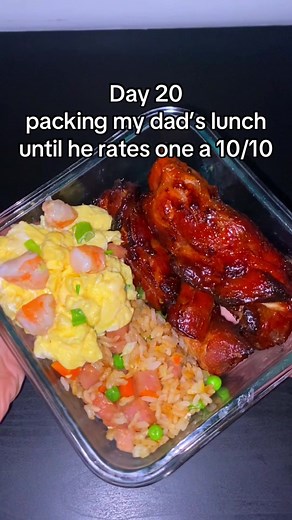 Spam Egg Fried Rice Lunch Box: BBQ Pork & Smooth Shrimp Egg