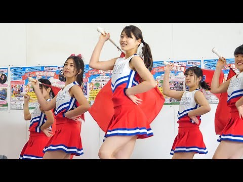 [4K Fancam] Cheerleading Hashimoto High School Cheerleader Cute Dance show [직캠]