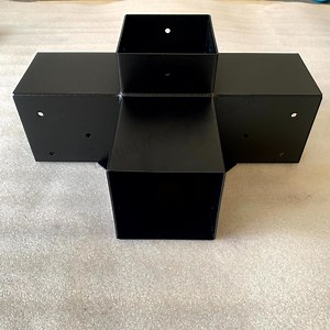 [Hot Item] 4 Way Wood Pergola Corner Brackets for Patio Canopies Garden Gazebos