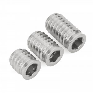 [Hot Item] Hex Sockets Drive Threaded Insert Nuts Wood Insert Kits Metric Bolts Furniture Screws Nuts Wood Inserts Nut