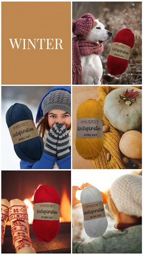 Winter in full colour with our Kismet knitspiration DK Yarn. #crochet #kismetyarns #southafrica #southafricanyarn#yarncompany #dkyarn | Kismet Yarns