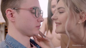 WOWGIRLS Eva Elfie and Nata Ocean in a Breathtaking Sex