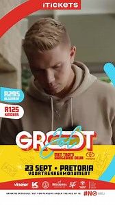 🏉 As sy nie van Rugby hou nie sal jy aan haar moet werk… Want op 23 September, by die GrootJol op die Voortrekker Monument se Amfi, gaan jy die Bokke se ‘game’ teen Ierland op die groot skerms kyk! Kry vandag nog jou kaartjies by iTickets hier: 👉 https://bit.ly/GrootJolPta23 | Afrikaans is Groot