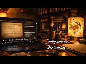 Hogwarts Study Session 📜 | Study With Me 2 Hours