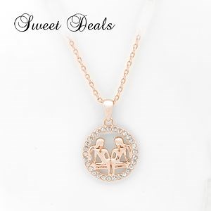 [Hot Item] Trendy Fashion 12 Constellation Gemini Necklace Jewelry Necklace