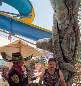 CAP. Soledad de LIMA !!! Bienvenida al parque acuático azul azul 💙 | Piscina Azul Azul - Tacna