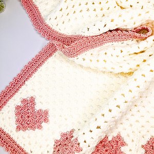 Heart Granny Square Baby Blanket Crochet Pattern & Video Tutorial: Easy Granny Stitch Design, Digital Download - Etsy Australia