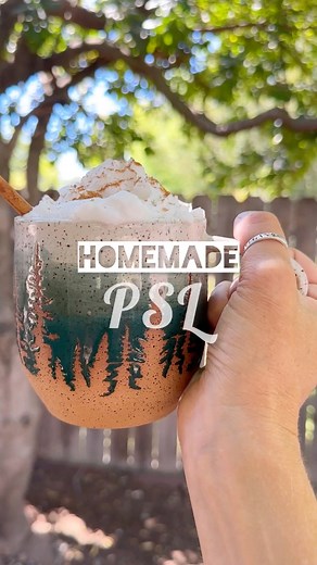 Happy October! 🎃 Cozy up this fall season with our homemade Vegan Pumpkin Spice Latte recipe at https://www.worldofvegan.com/pumpkin-spice-latte/. | World of Vegan