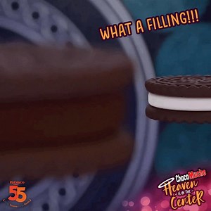 Warning: Biting into a Choco Mucho Cookie Sandwich may bring you to seventh heaven. | Choco Mucho Cookies