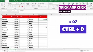 10 most frequently used short cut keys in excel || Ms Excel Short cut keys #msexceltips #msoffice #msexcelformulas #msexcelshortcuts #Excel #Microsoft365 #MicrosoftTeams | Trick and click