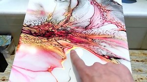 16K views · 89 reactions | Most Relaxing & Beautiful Zen Acrylic Painting Video... Breathe & Enjoy! #zen #relax #putyourfeetup #paintings #artvideo #art #fluidart #breathe | Waterfall Acrylics | Facebook