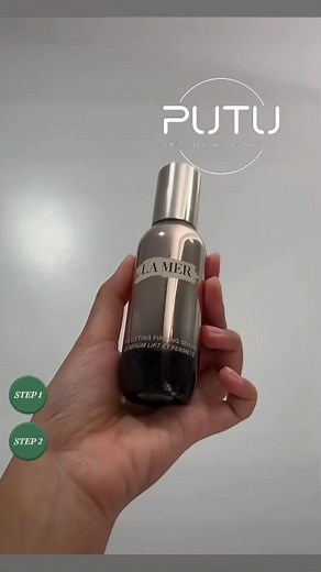 Applying La mer serum systematically through by . 🫰🫰🫰 #PUTU | PUTU Luxury Beauty