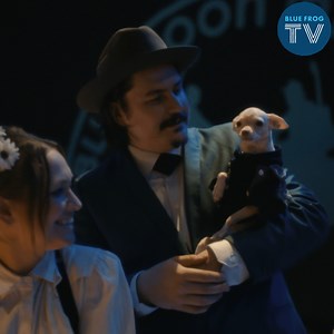 2.2K views · 58 reactions | Blue Frog Mascot - "Dio"....Hey, if you missed the show Blue Moon Marquee will be screamin, hollerin, howlin' and available to watch, Sunday December 3rd on BlueFrogTV  @thinktankmusicnetwork #streamingmusicvideo #concertsondemand #streamtheshow #streaming #gypsybluesband #bluesmusic #bluefrogtv | Blue Frog Studios | Facebook