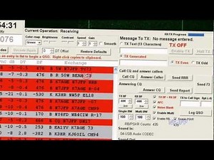 JT65-HF 20M QSO - N7JFP with K7AGE
