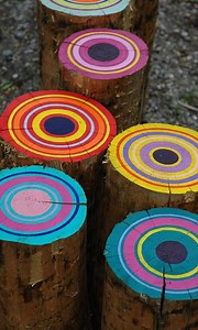 Bancos rústicos con mosaico | Muebles Casa