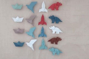 Origami Dinosaur Drawer Knob: T.rex Kid's Room /nursery Cabinet Pulls, Animal Furniture Handles - Etsy UK