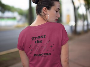 Trust the Process Tee - Etsy