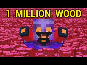 I Made EPIC PlayerLess Tree Farm In My World!