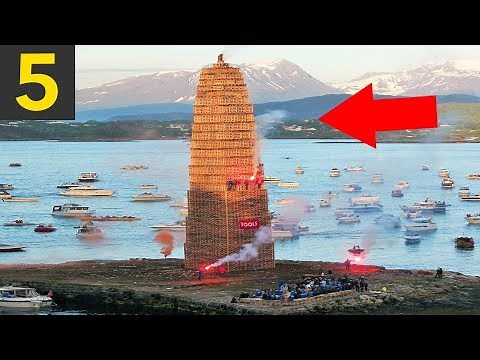 5 BIGGEST Bonfires Ever Made