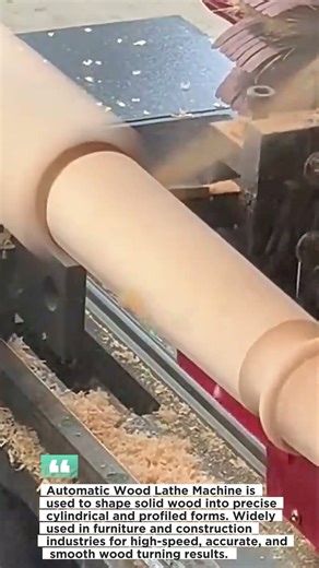 Amazing Automatic Wood Lathe Machine Turning Solid Wood Perfectly