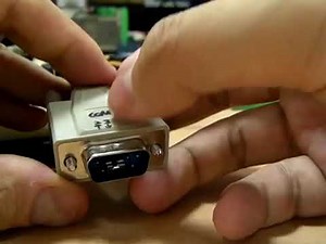큐블록 다운로드에러시 PC포트 체크방법 (에코테스트)